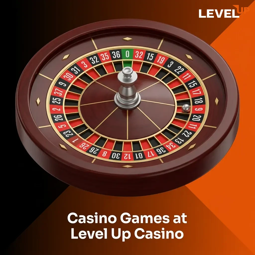 Casino games at Level Up Casino including pokies, blackjack, roulette, baccarat, live tables, and crash games for Australian players